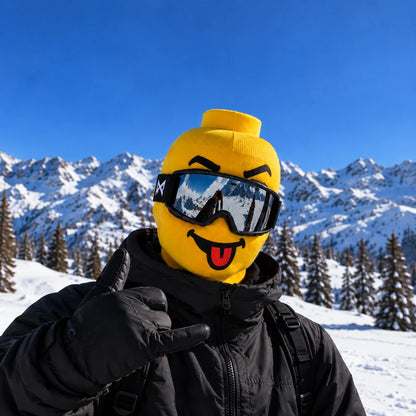 SnowGrin Funny Face Ski Mask