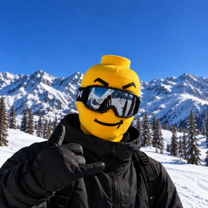 SnowGrin Funny Face Ski Mask